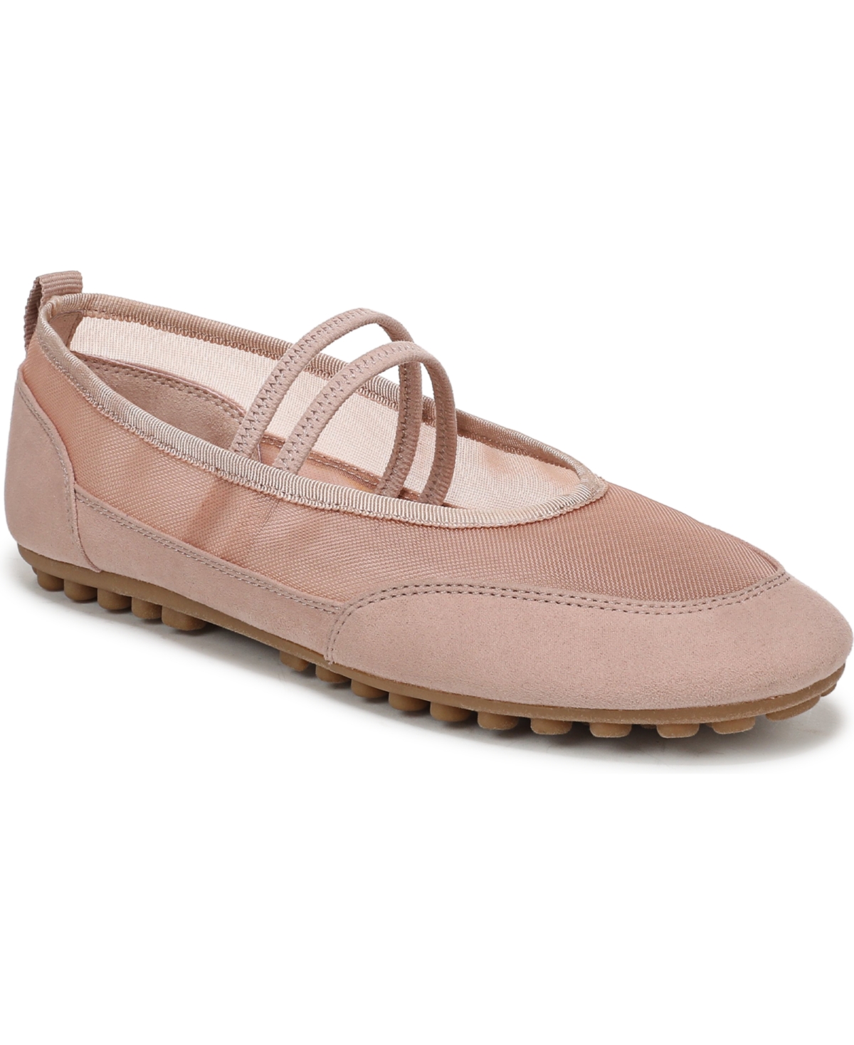 Franco Sarto Women’s Fietta Round Toe Mary Jane Shoes – Pink Mesh