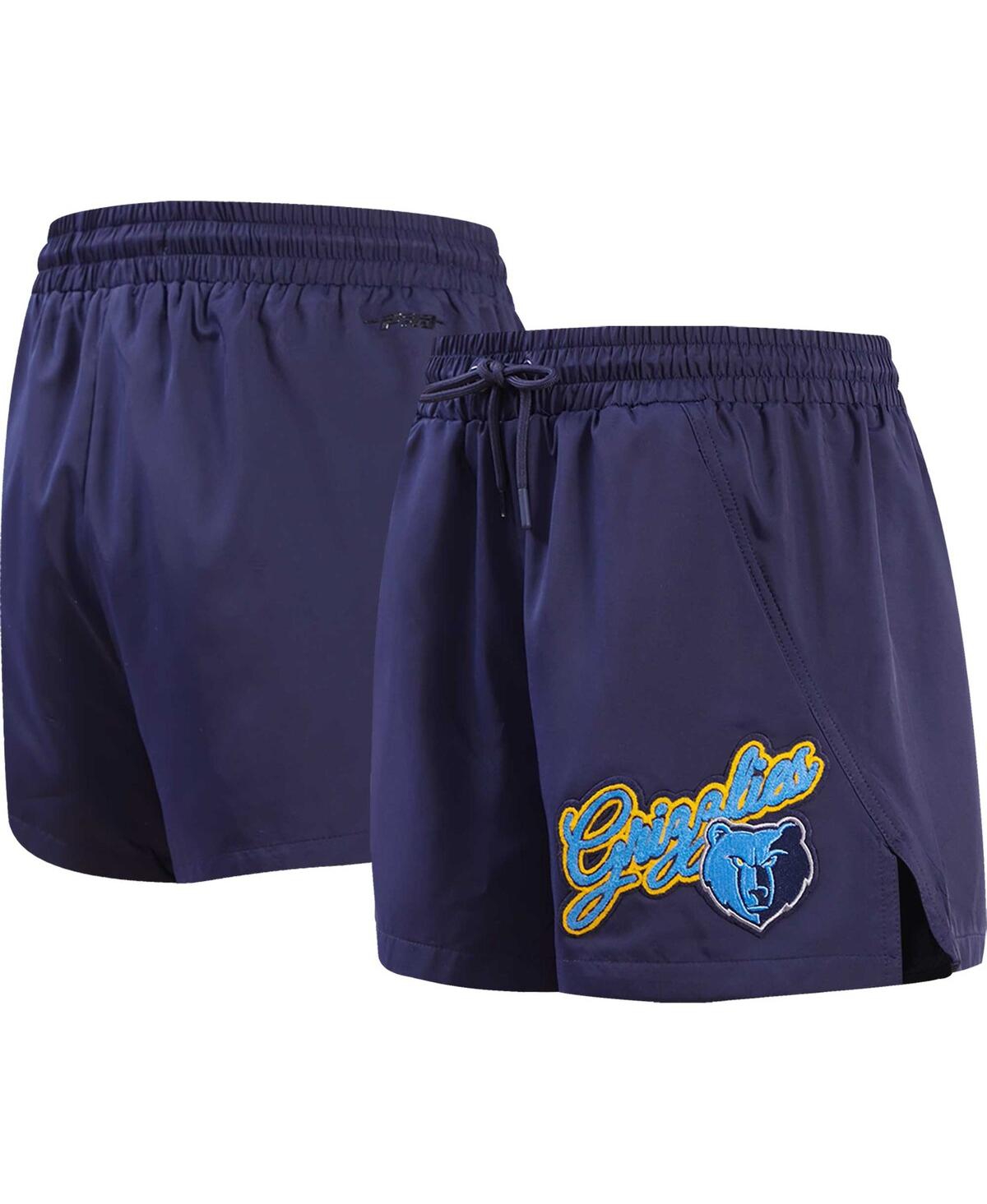 Women’s Pro Standard Navy Memphis Grizzlies Script Woven Shorts – Navy Women’s Pro Standard Navy Memphis Grizzlies Script Woven Shorts – Navy