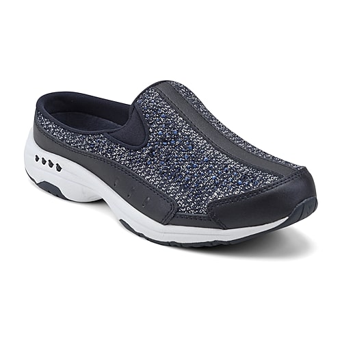 Easy Spirit Hewitt Womens Round Closed Toe Slip-On Shoe, 6 1/2 Wide, Blue
