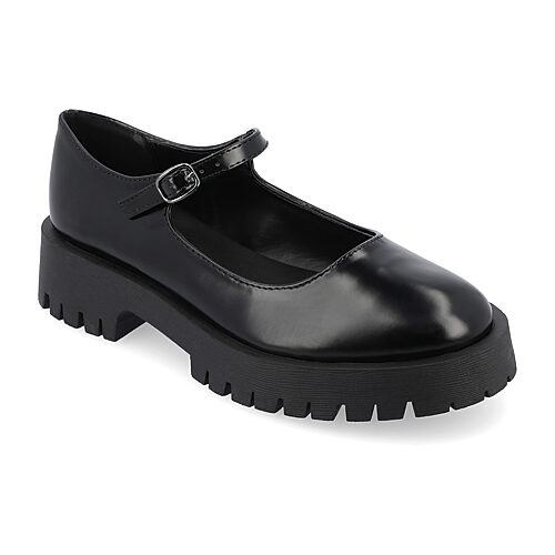Journee Collection Kamie Womens Round Closed Toe Mary Jane Shoes, 6 Medium, Black Journee Collection Kamie Womens Round Closed Toe Mary Jane Shoes, 6 Medium, Black