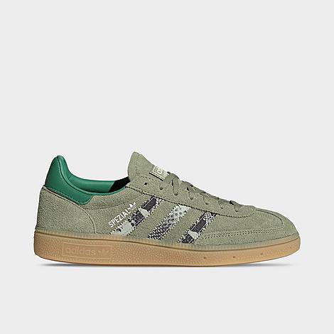 adidas Women’s Originals Handball Spezial Casual Shoes in Tent Green/Linen Green/Blanch Green Size: 5.0 adidas Women’s Originals Handball Spezial Casual Shoes in Tent Green/Linen Green/Blanch Green Size: 5.0