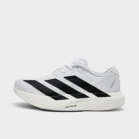 adidas Women’s Adizero EVO SL Running Shoes in White/Core Black/White Size: 5.0 adidas Women’s Adizero EVO SL Running Shoes in White/Core Black/White Size: 5.0