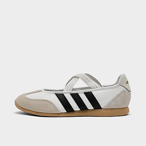 adidas Women’s Barreda Mary Jane Casual Shoes in Core White/Core Black/Gum Size: 5.0 adidas Women’s Barreda Mary Jane Casual Shoes in Core White/Core Black/Gum Size: 5.0