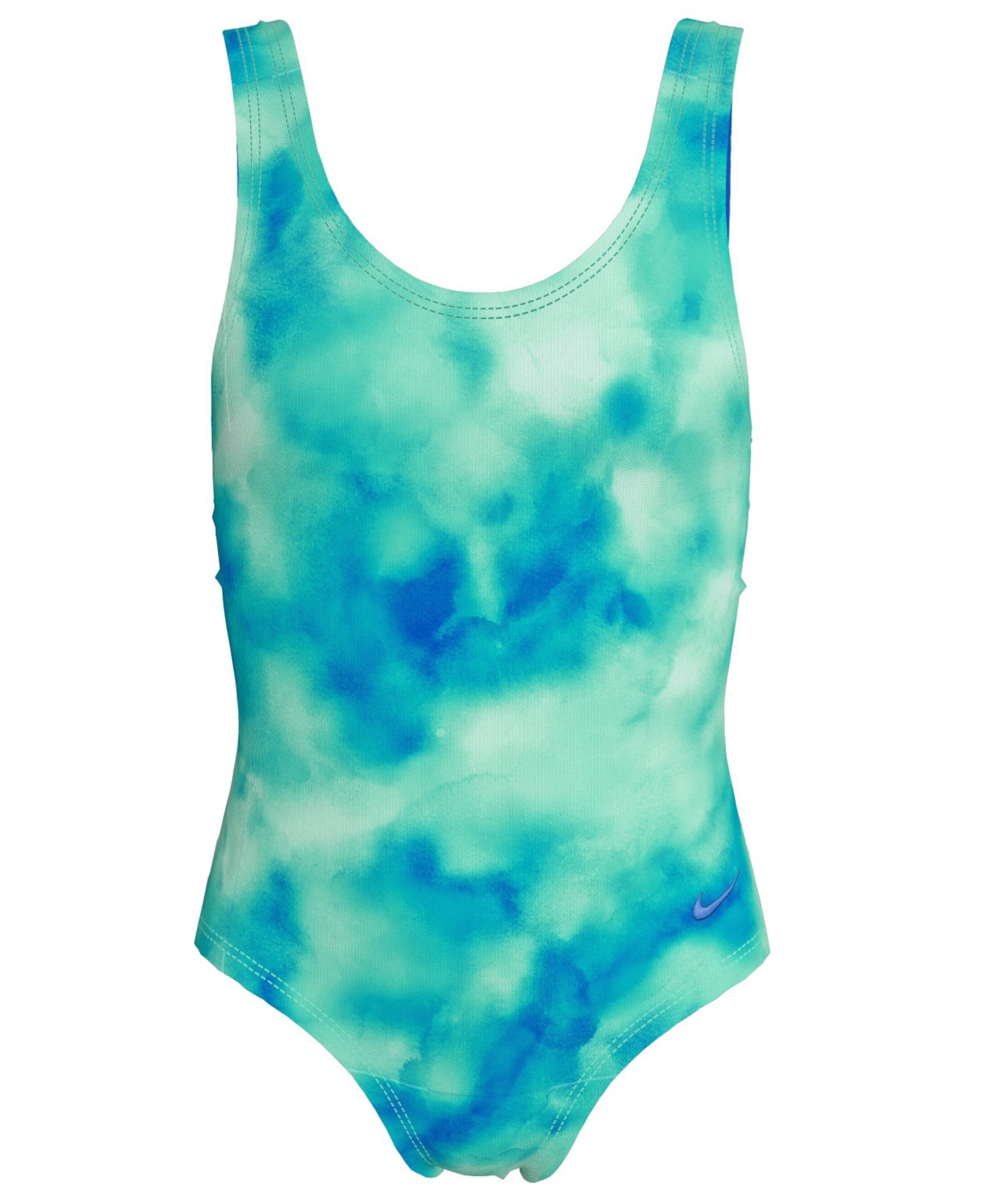 Nike Girls’ 7-16 Aquatic Awe U-Back One-Piece Swimsuit – Aqua Nike Girls’ 7-16 Aquatic Awe U-Back One-Piece Swimsuit – Aqua