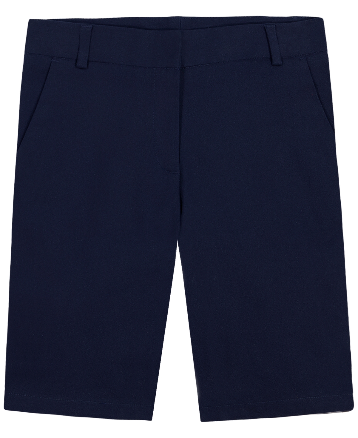 Nautica Girls’ 4-6X Twill Bermuda Shorts – Blue