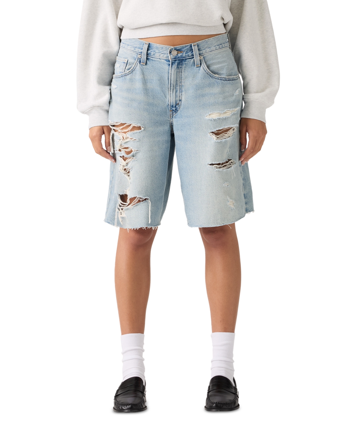 Levi’s Women’s Baggy Dad Mid-Rise Shorts – Been There Levi’s Women’s Baggy Dad Mid-Rise Shorts – Been There
