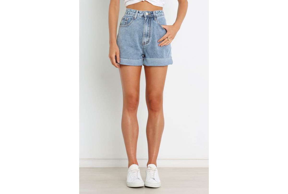 Petal and Pup Women’s Daisy Shorts – Light blue wash Petal and Pup Women’s Daisy Shorts – Light blue wash