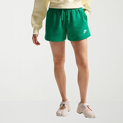 Nike Womens Mid Rise Drawstring Waist Active Pull-On Short, X-small, Green