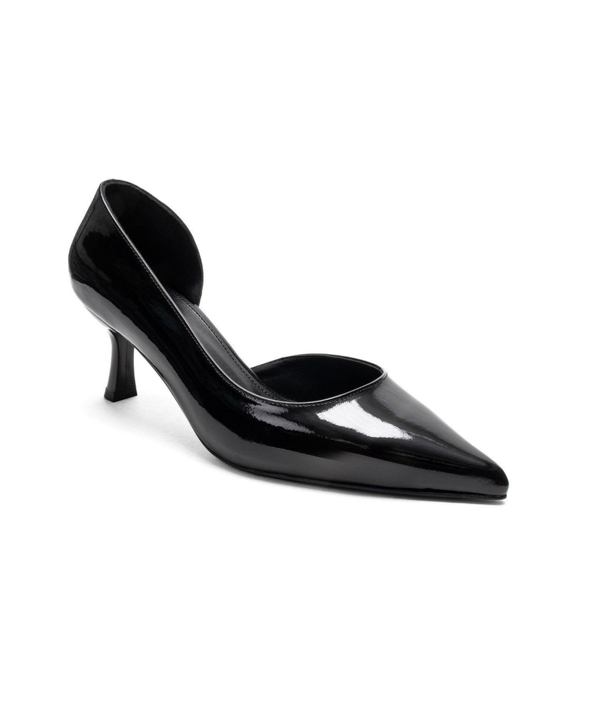 Prologue Shoes Arel Pointed Toe Pump – Black patent Prologue Shoes Arel Pointed Toe Pump – Black patent