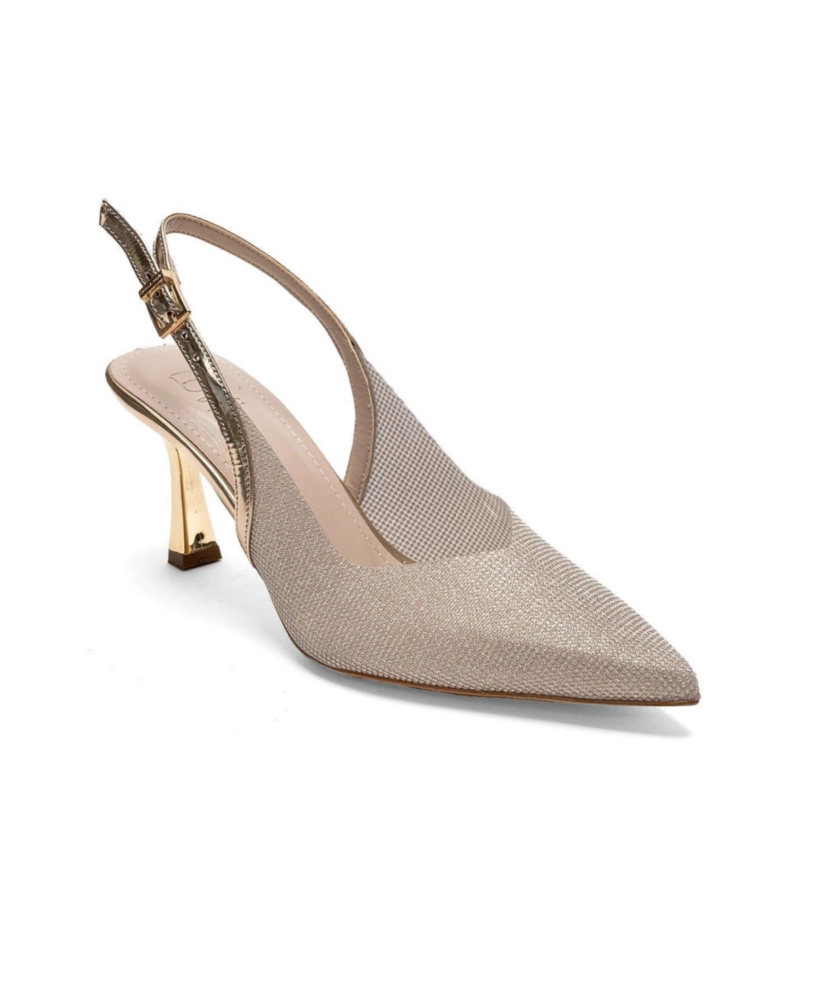 Prologue Shoes Dorata Embellished Stiletto Pump – Gold Prologue Shoes Dorata Embellished Stiletto Pump – Gold