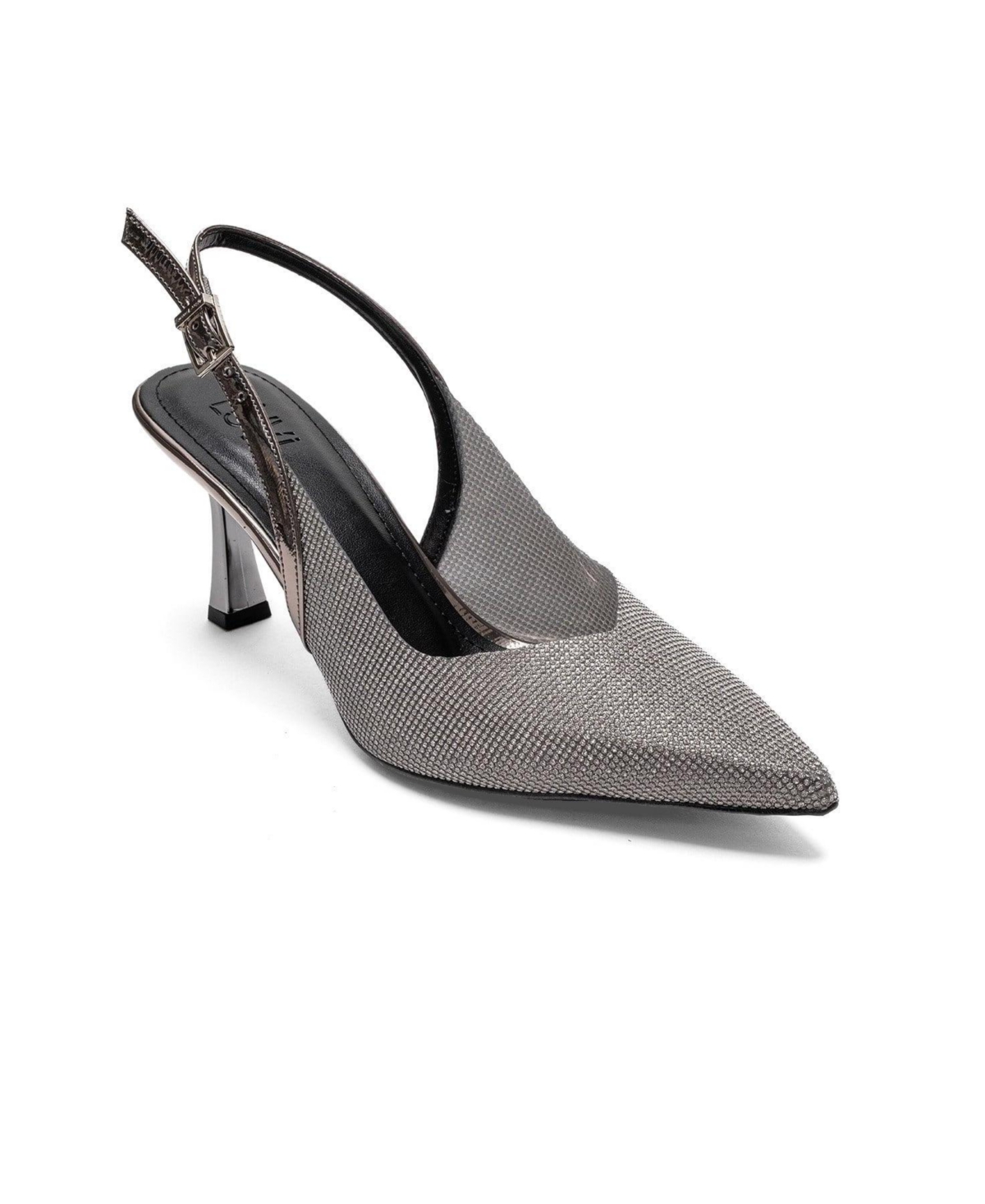 Prologue Shoes Dorata Embellished Stiletto Pump – Platinum Prologue Shoes Dorata Embellished Stiletto Pump – Platinum