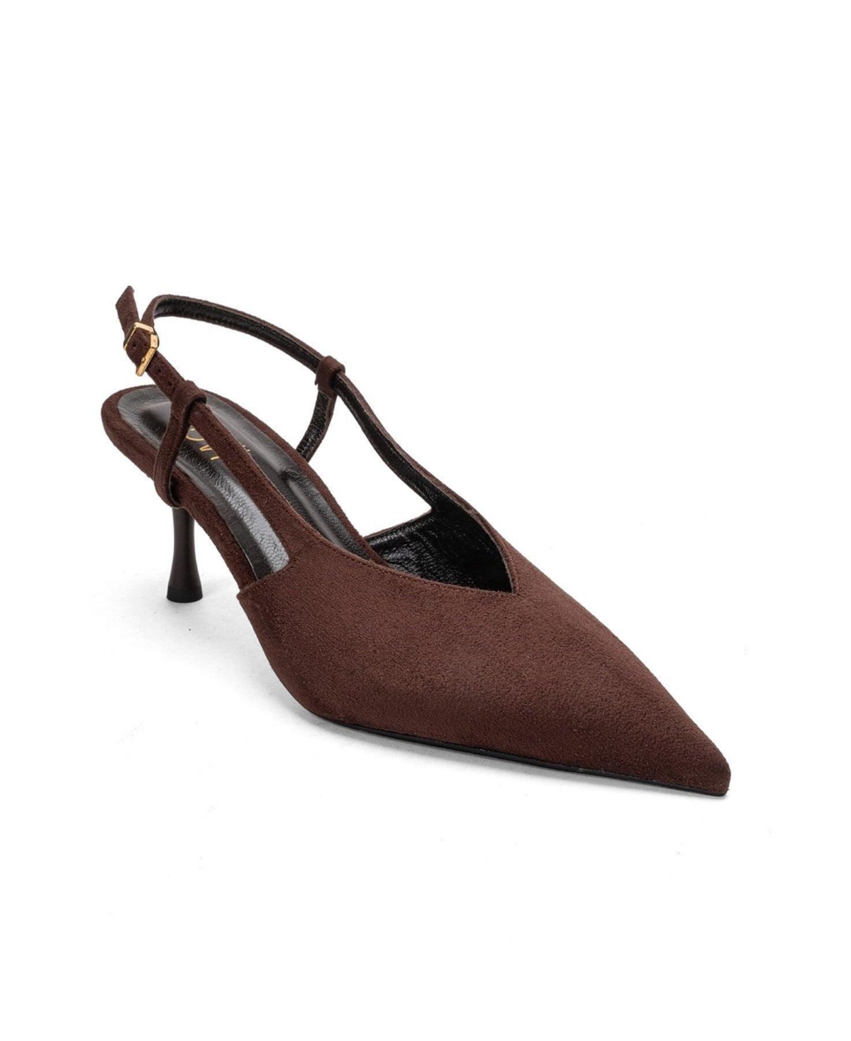 Prologue Shoes Irena Pointed Toe Pump – Brown suede Prologue Shoes Irena Pointed Toe Pump – Brown suede