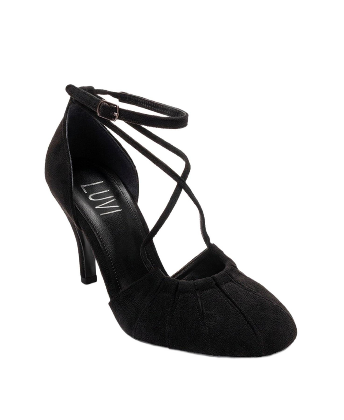 Prologue Shoes Women’s Eliza Stiletto Pump – Black suede Prologue Shoes Women’s Eliza Stiletto Pump – Black suede