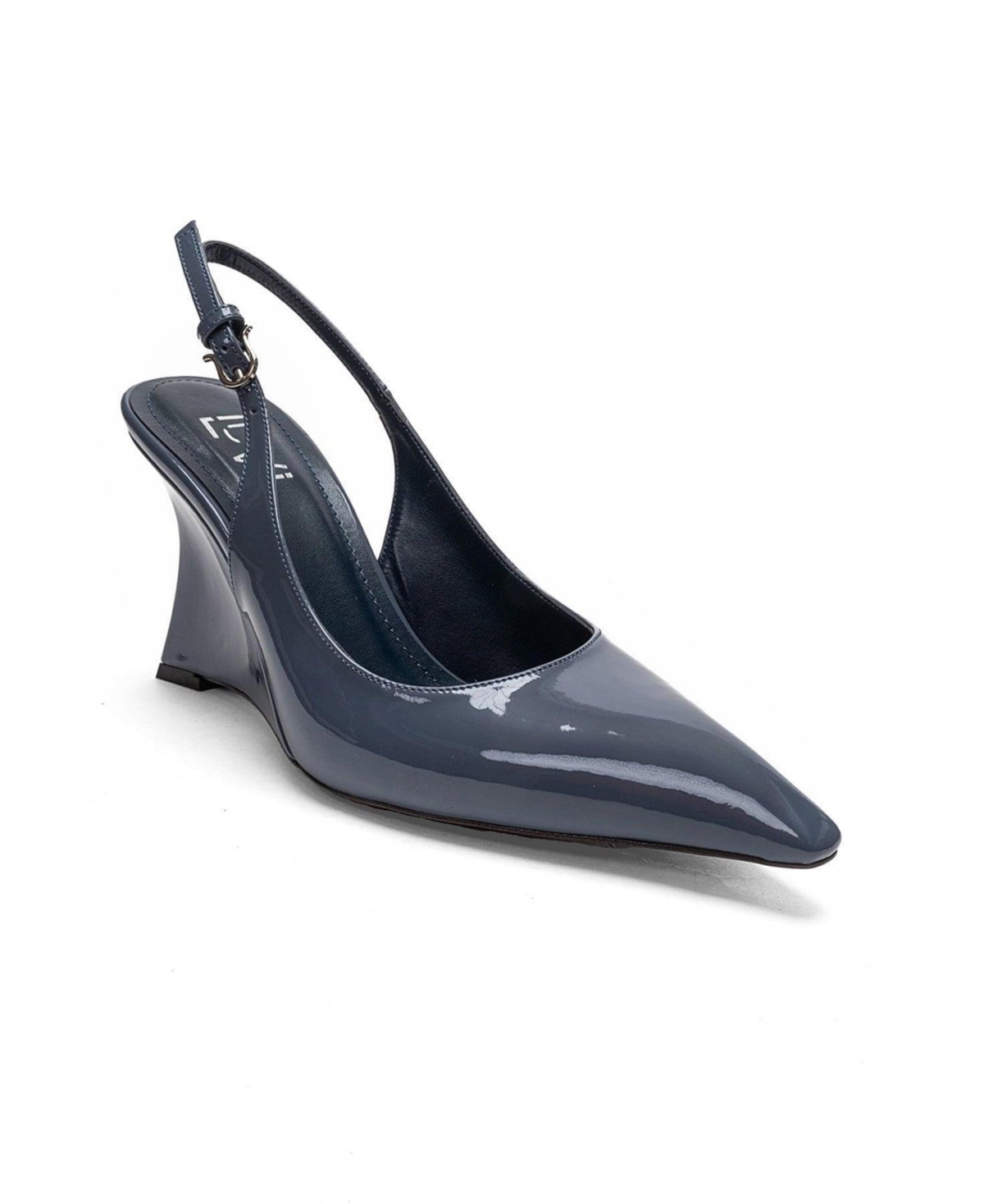 Prologue Shoes Women’s Felon Slingback Wedge Pump – Baby blue patent Prologue Shoes Women’s Felon Slingback Wedge Pump – Baby blue patent