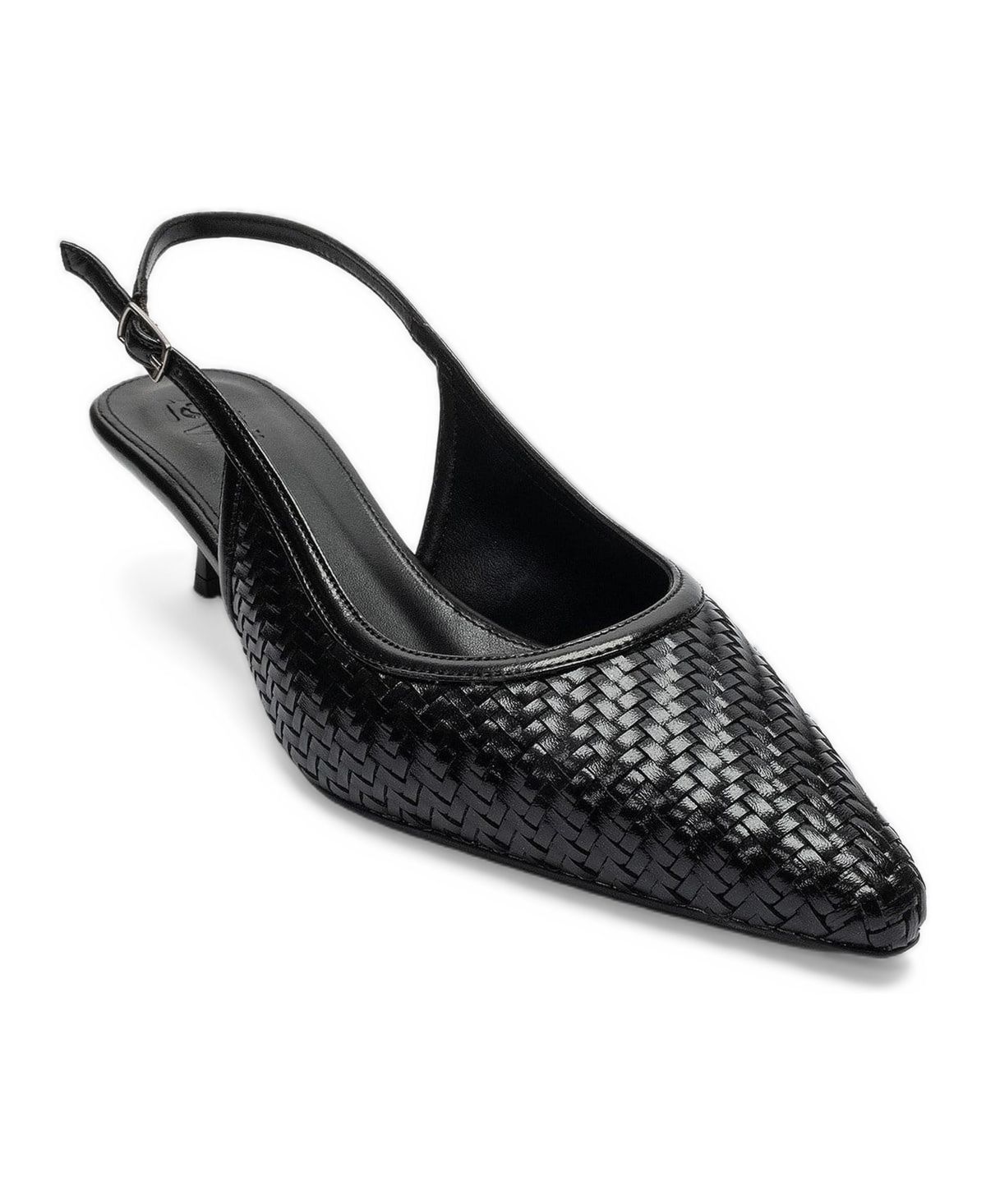 Prologue Shoes Women’s Fendrix Kitten Heel Slingback Pump – Black Prologue Shoes Women’s Fendrix Kitten Heel Slingback Pump – Black