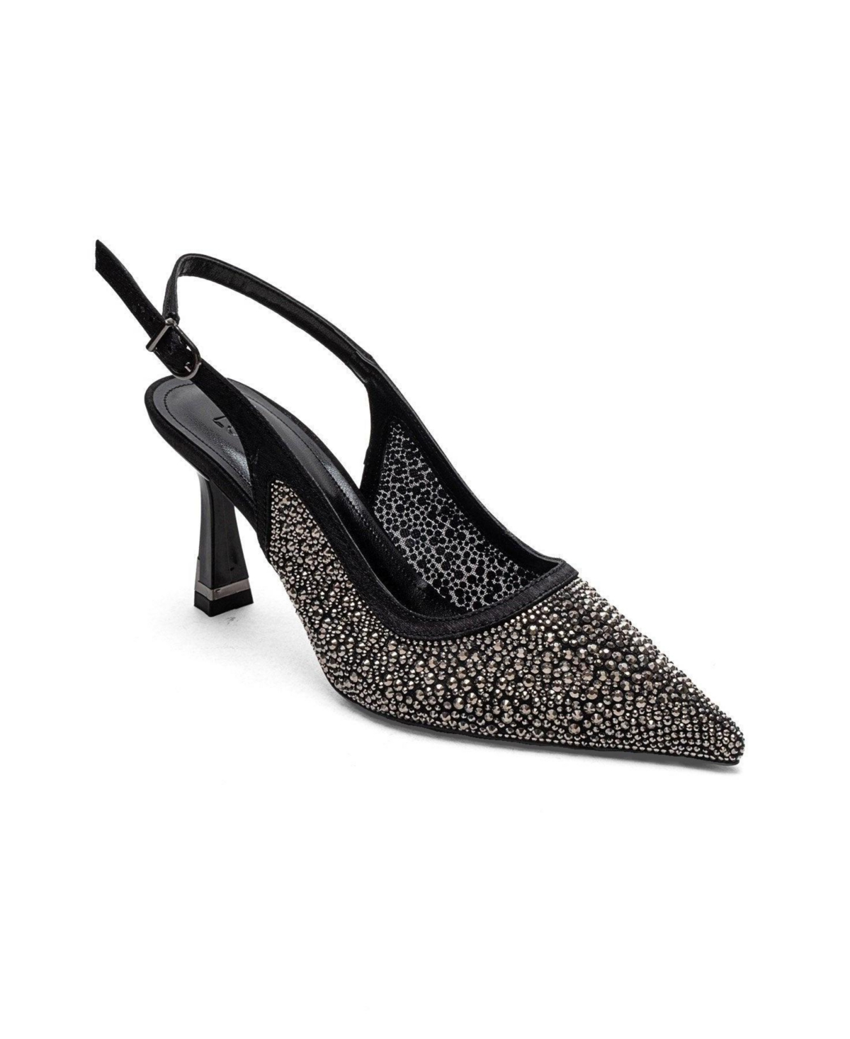 Prologue Shoes Women’s Frea Slingback Stiletto Pump – Black