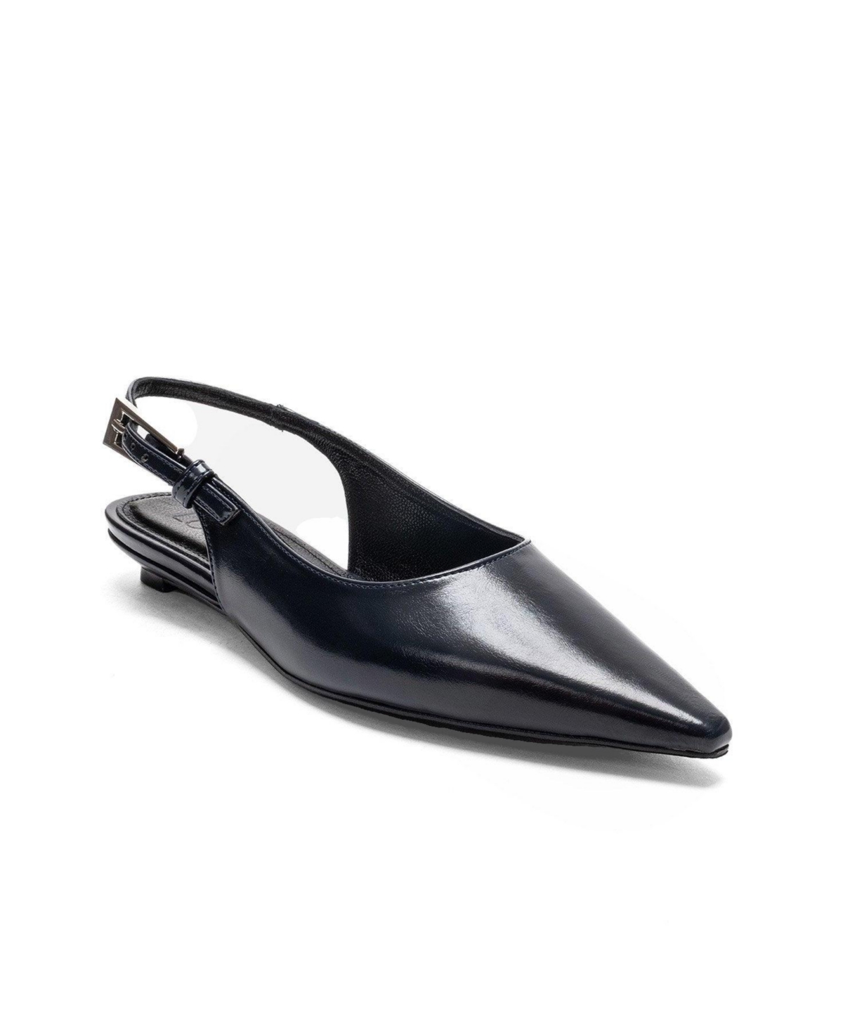 Prologue Shoes Women’s Jenna Slingback Pointed Toe Pump – Navy
