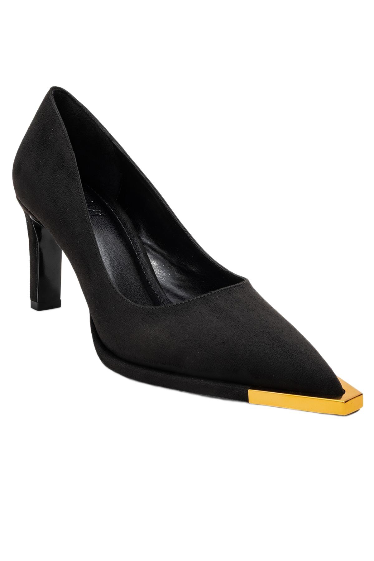 Prologue Shoes Women’s Liora Pointed Toe Pump – Black suede Prologue Shoes Women’s Liora Pointed Toe Pump – Black suede