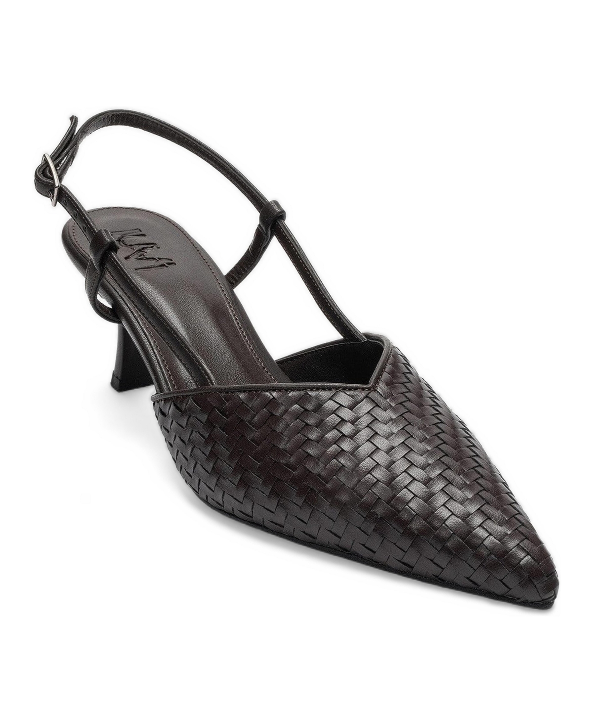 Prologue Shoes Women’s Mavero Slingback Stiletto Pump – Brown