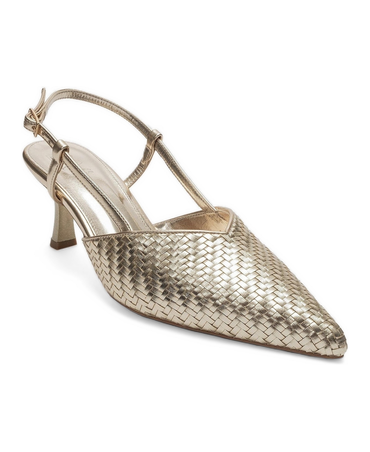 Prologue Shoes Women’s Mavero Slingback Stiletto Pump – Gold Prologue Shoes Women’s Mavero Slingback Stiletto Pump – Gold