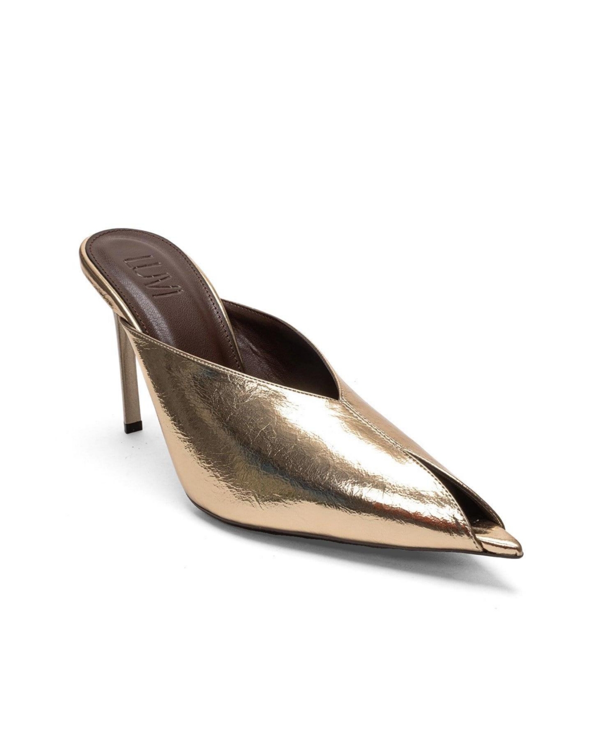 Prologue Shoes Women’s Mirena Stiletto Mule – Gold