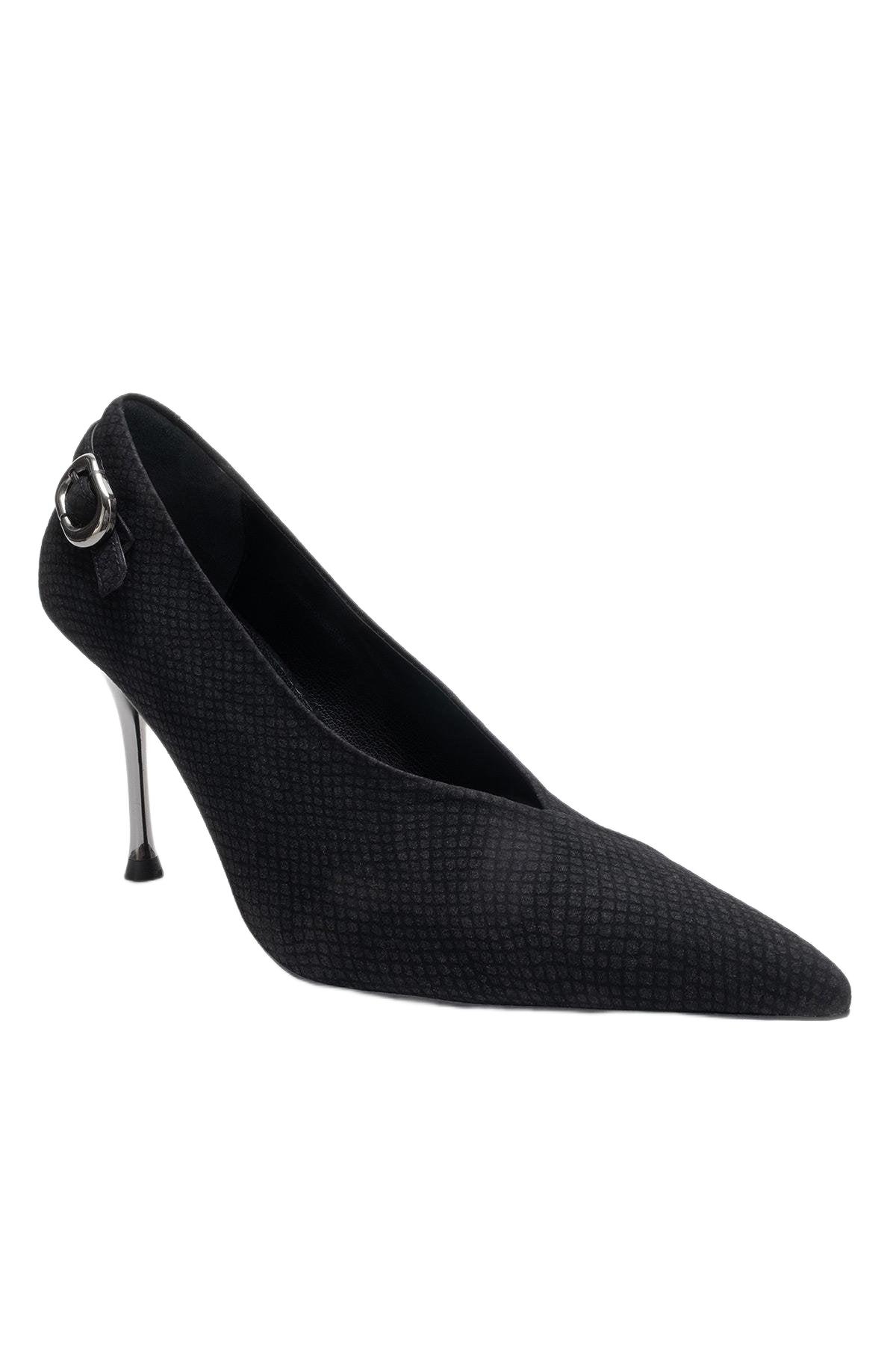 Prologue Shoes Women’s Molly Stiletto Pump – Black pattern Prologue Shoes Women’s Molly Stiletto Pump – Black pattern