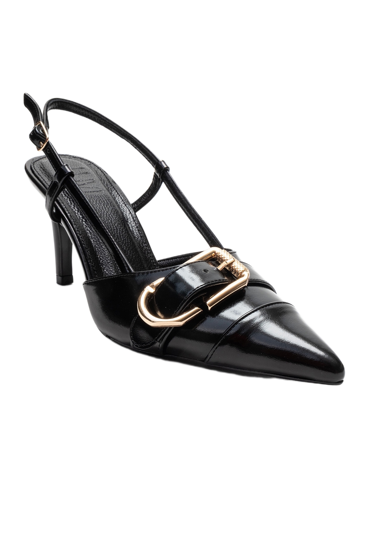 Prologue Shoes Women’s Noen Buckle Pointed Toe Stiletto Pump – Black Prologue Shoes Women’s Noen Buckle Pointed Toe Stiletto Pump – Black