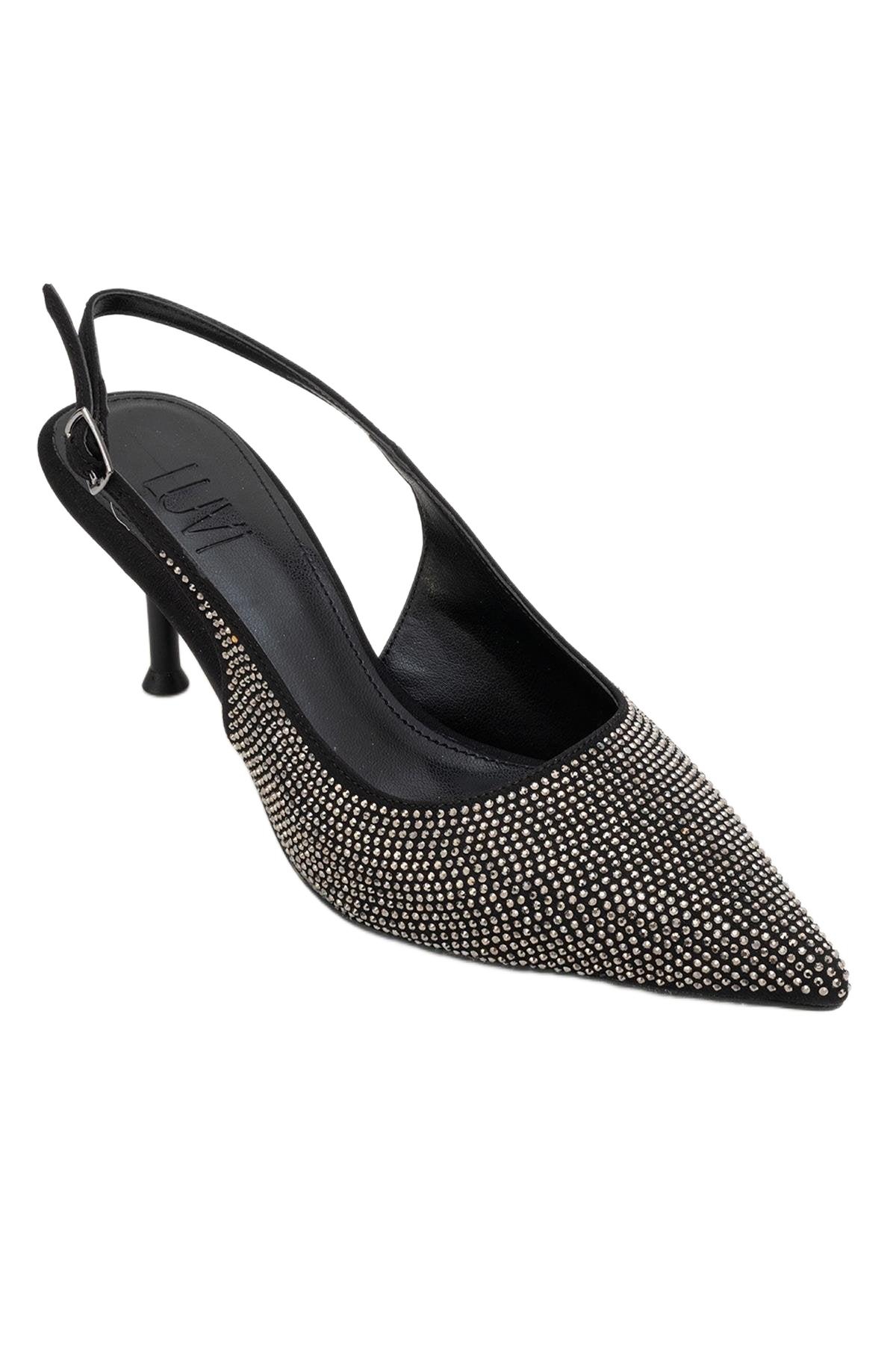 Prologue Shoes Women’s Novs Slingback Pointed Toe Pump – Black Prologue Shoes Women’s Novs Slingback Pointed Toe Pump – Black