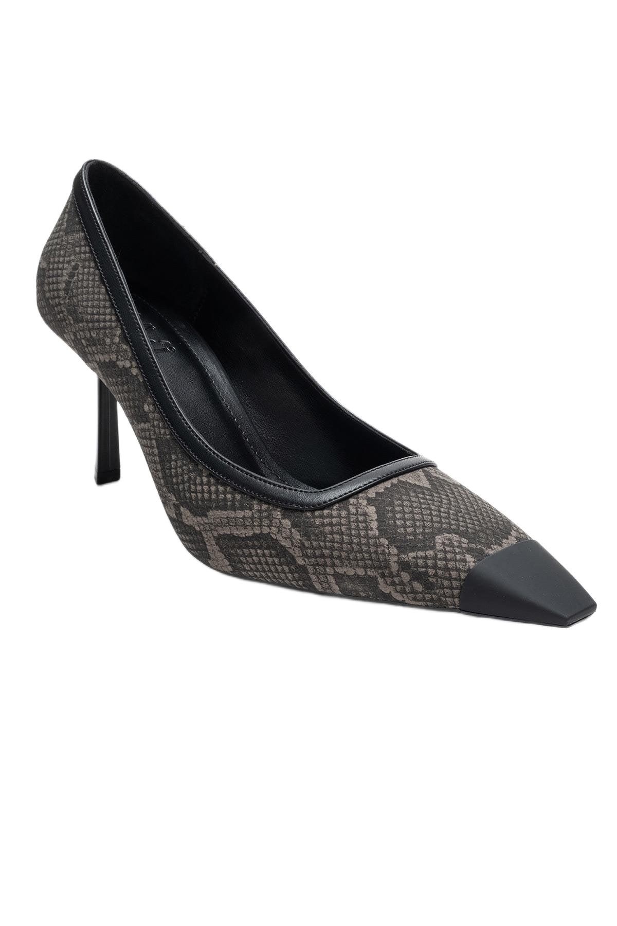 Prologue Shoes Womens Rona Pointed Toe Pump – Grey