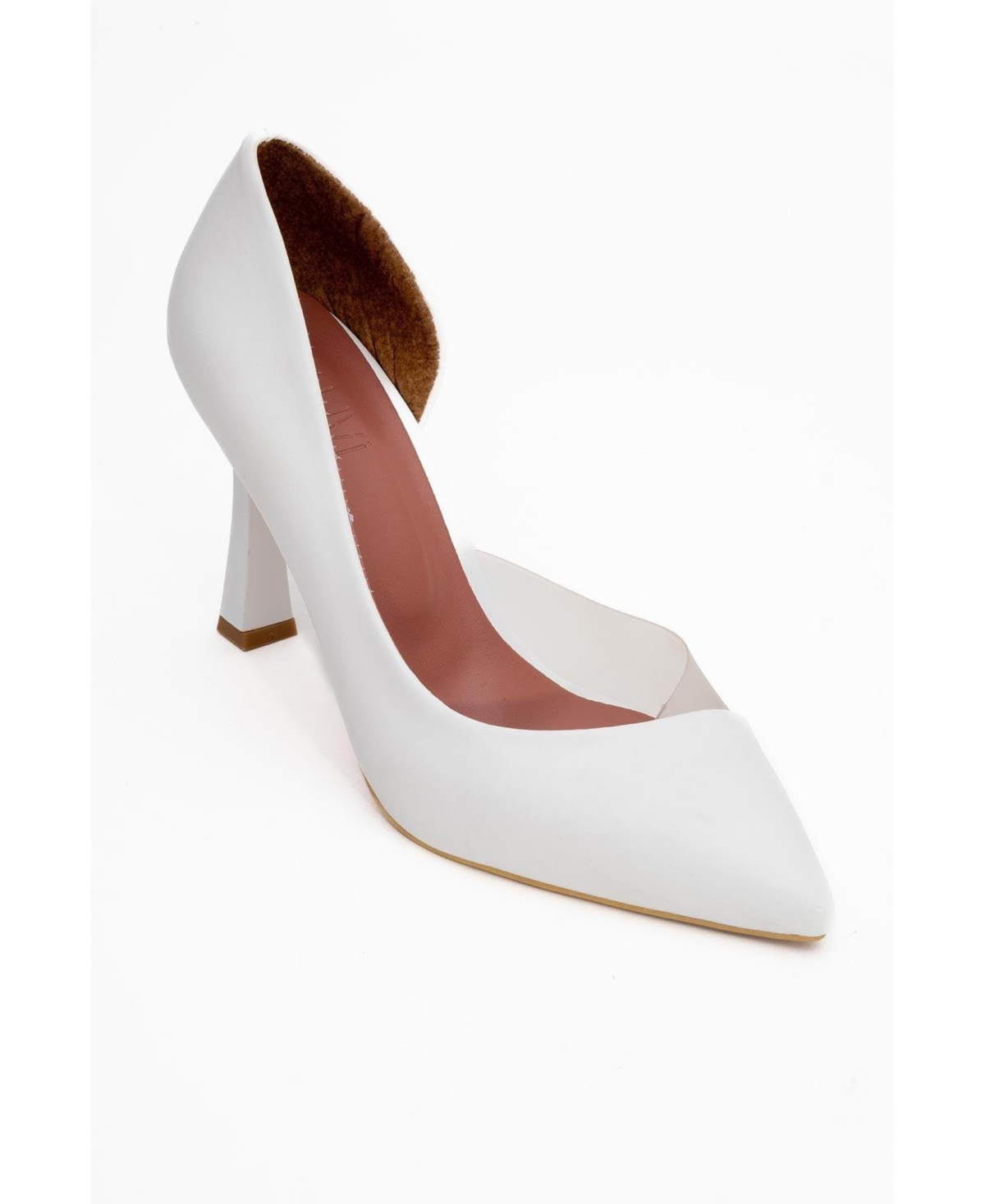 Prologue Shoes Women’s Ursula Pointed Toe Pump – White Prologue Shoes Women’s Ursula Pointed Toe Pump – White