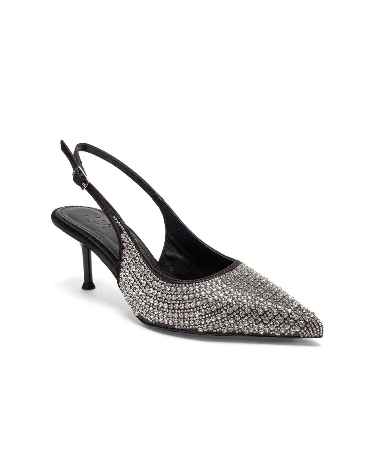 Prologue Shoes women’s Yasmina Embellished Stiletto Pump – Black
