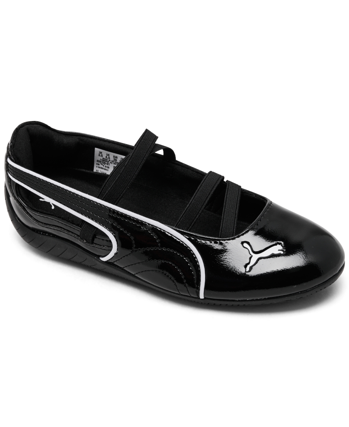 Puma Big Girls Speedcat Ballet Glossy Mary Jane Casual Shoes from Finish Line – Black Puma Big Girls Speedcat Ballet Glossy Mary Jane Casual Shoes from Finish Line – Black