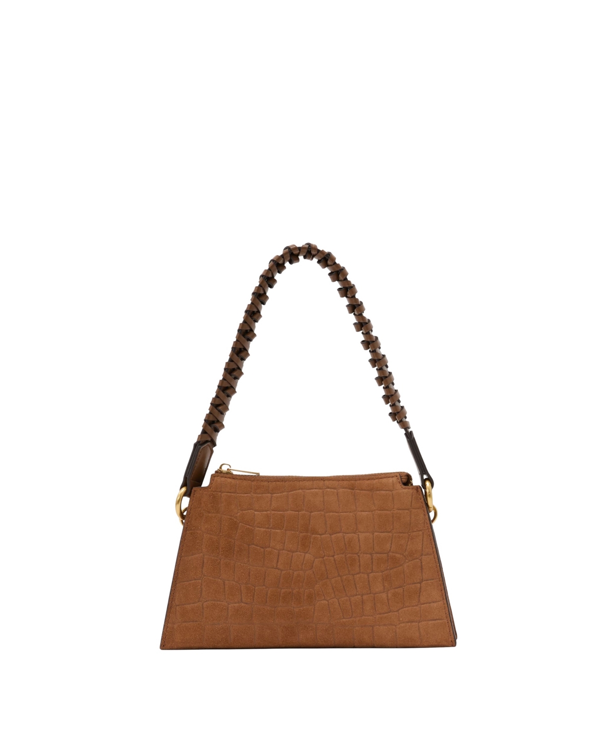 Reiss Women’s Avery Suede Leather Cross-Body Handbag – Tan Reiss Women’s Avery Suede Leather Cross-Body Handbag – Tan