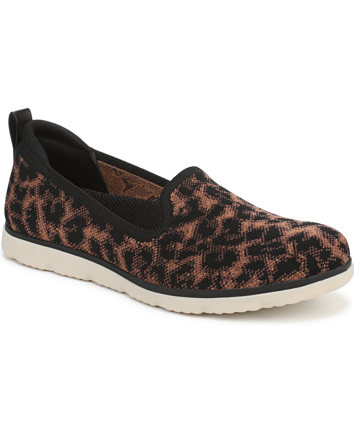 Ryka Women’s Effortless Washable Slip On Shoes – Leopard Knit Fabric Ryka Women’s Effortless Washable Slip On Shoes – Leopard Knit Fabric