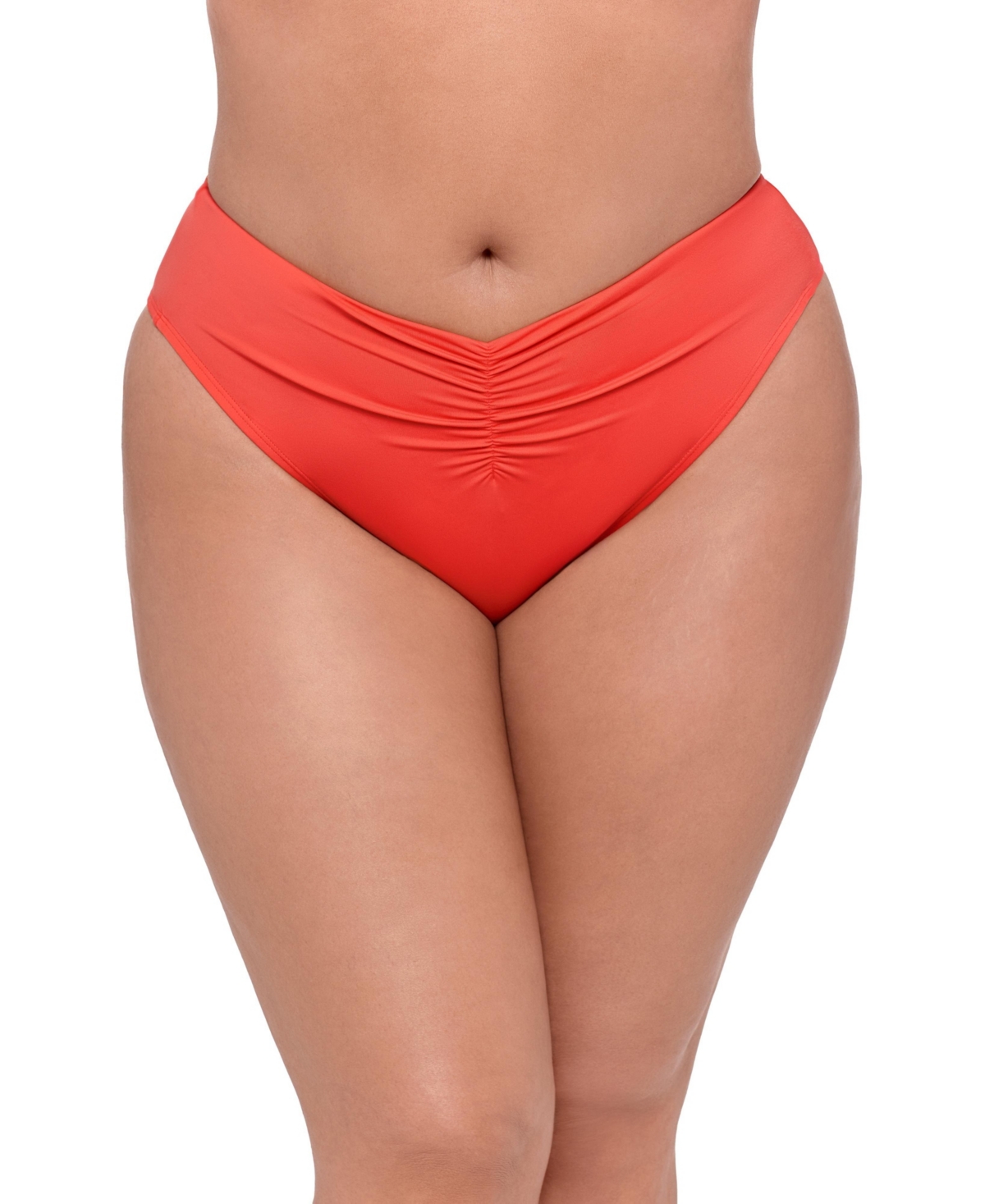 S3 Apparel Women’s Smoothing and Sculpting Cinch Front High Cut Bikini Swimsuit Bottoms – Hot red S3 Apparel Women’s Smoothing and Sculpting Cinch Front High Cut Bikini Swimsuit Bottoms – Hot red