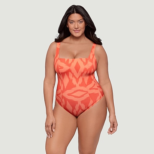S3 Swim Womens Floral Moderate Coverage One Piece Swimsuit, Medium, Pink S3 Swim Womens Floral Moderate Coverage One Piece Swimsuit, Medium, Pink
