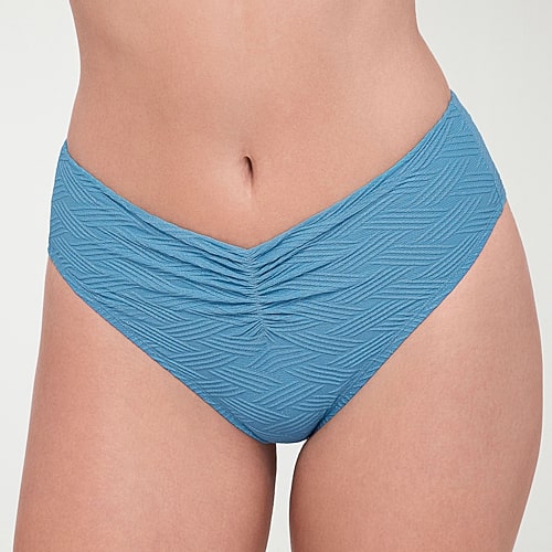 S3 Swim Womens Moderate Coverage Bikini Swimsuit Bottom, Medium, Blue S3 Swim Womens Moderate Coverage Bikini Swimsuit Bottom, Medium, Blue