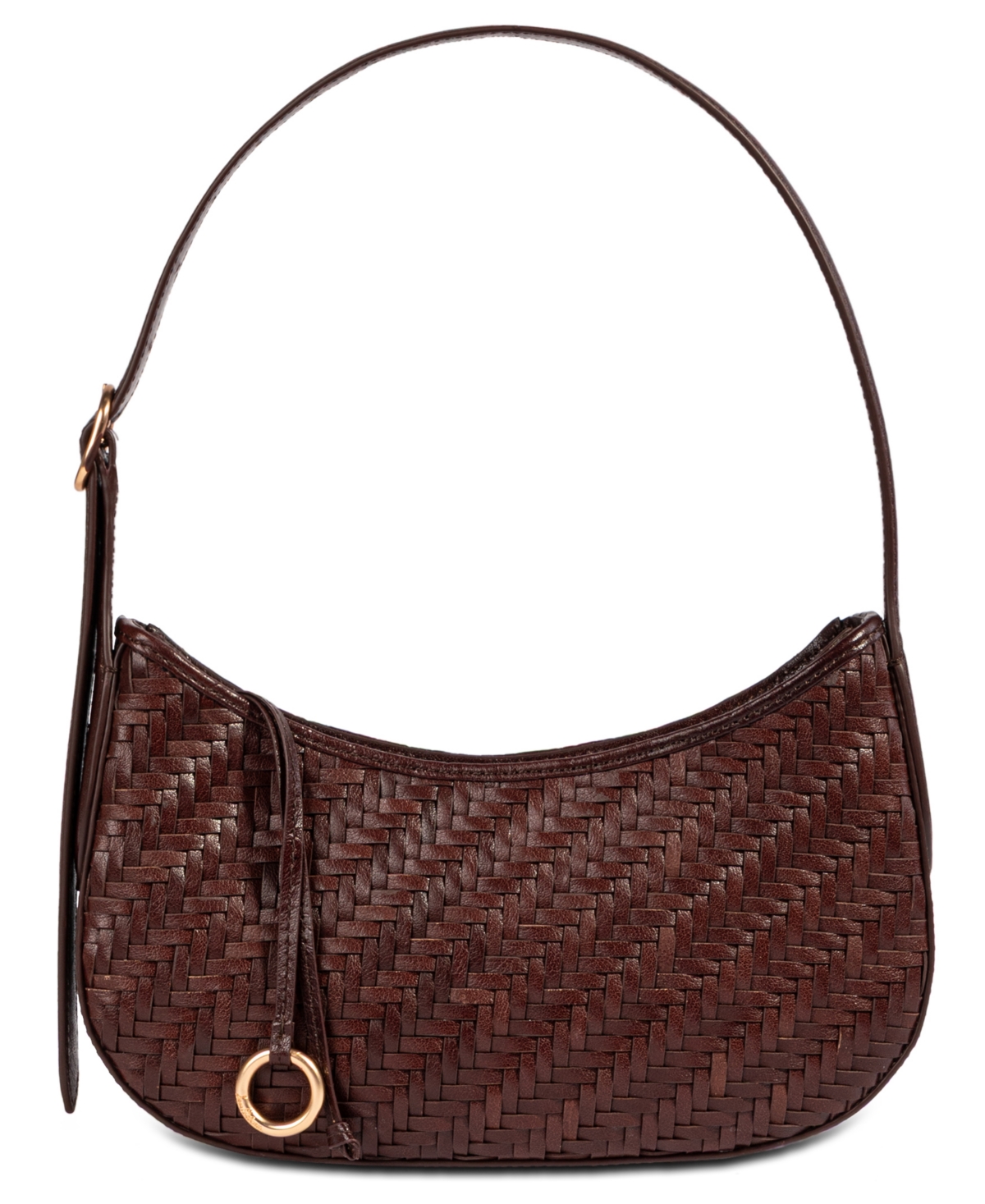 Sam Edelman Kasey Leather Small Shoulder Handbag – Spiced Pecan