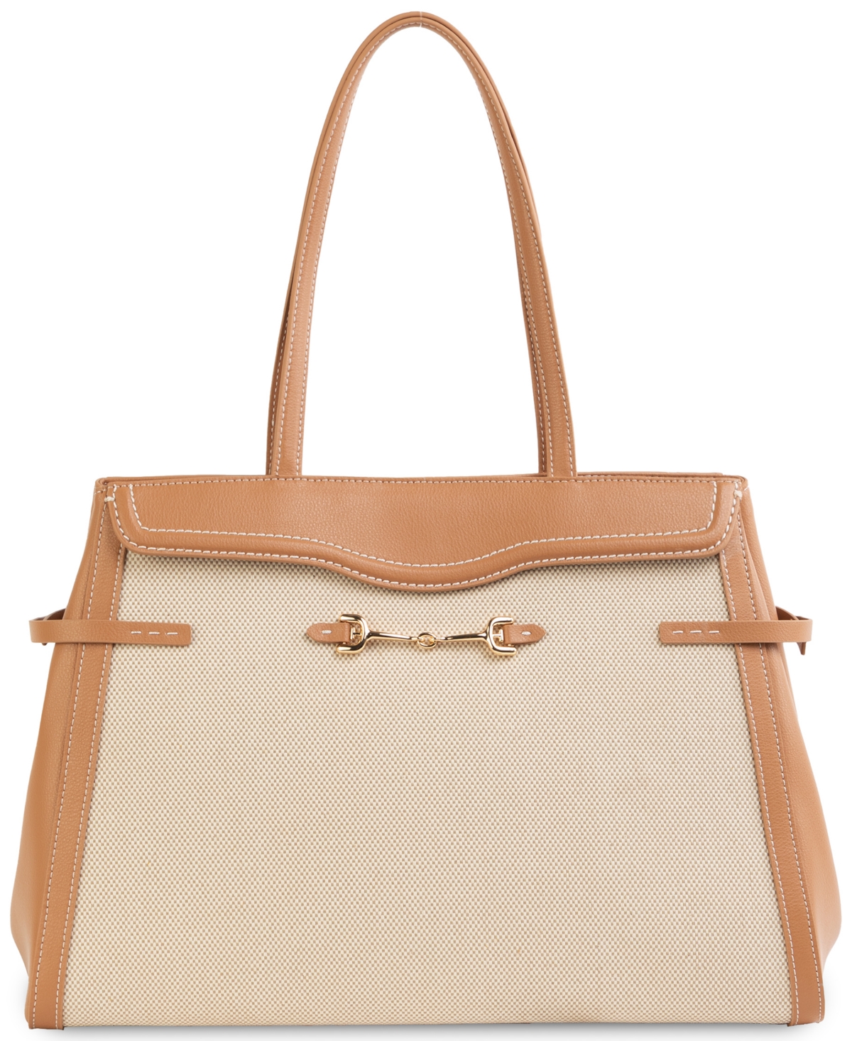 Sam Edelman Lorraine Large Shoulder Bag – Natural