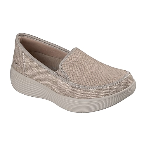 Skechers Arch Fit Laguna Womens Almond Closed Toe Slip-On Shoe, 6 Medium, Brown Skechers Arch Fit Laguna Womens Almond Closed Toe Slip-On Shoe, 6 Medium, Brown