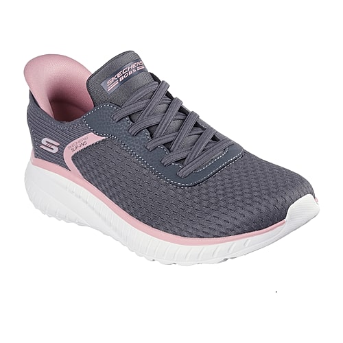 Skechers Bobs Hands Free Slip-Ins Hands Free Bobs Sport Squad Chaos Stroke Of Luck Womens Slip-On Walking Shoes, 10 Medium, Gray Skechers Bobs Hands Free Slip-Ins Hands Free Bobs Sport Squad Chaos Stroke Of Luck Womens Slip-On Walking Shoes, 10 Medium, Gray