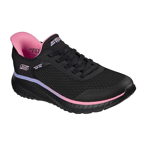 Skechers Bobs Hands Free Slip-Ins Hands Free Bobs Squad Chaos Ombre Paradise Womens Slip-On Walking Shoes, 7 Medium, Black Skechers Bobs Hands Free Slip-Ins Hands Free Bobs Squad Chaos Ombre Paradise Womens Slip-On Walking Shoes, 7 Medium, Black