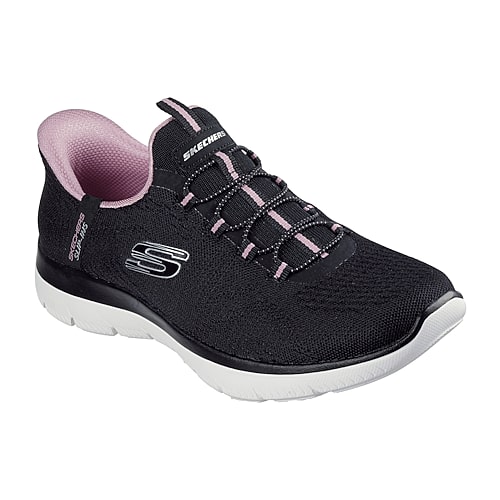 Skechers Hands Free Slip-Ins Summits Dream Chaser Womens Round Closed Toe Slip-On Shoe, 10 Medium, Black Skechers Hands Free Slip-Ins Summits Dream Chaser Womens Round Closed Toe Slip-On Shoe, 10 Medium, Black