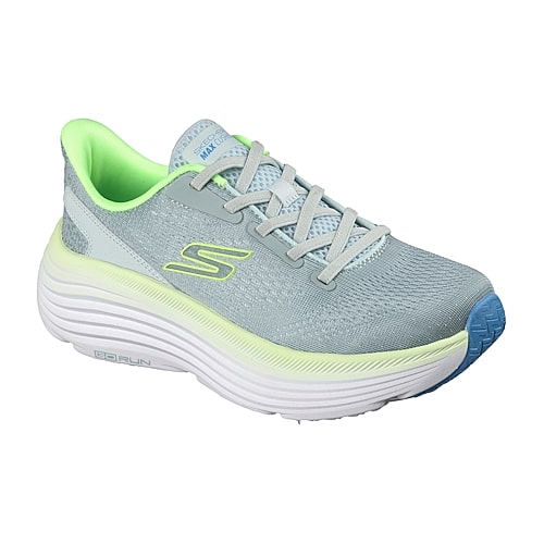Skechers Max Cushioning Endeavour Kauska Womens Running Shoes, 7 Medium, Green Skechers Max Cushioning Endeavour Kauska Womens Running Shoes, 7 Medium, Green