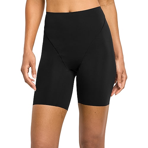 Skimmies Tummy Smoothing Mid-Thigh Short – 4818, Small, Black Skimmies Tummy Smoothing Mid-Thigh Short – 4818, Small, Black