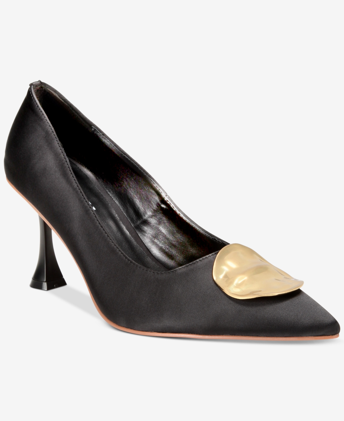 Smash Shoes Women’s Raya Pointed-Toe Pumps – Extended Sizes Available – Black