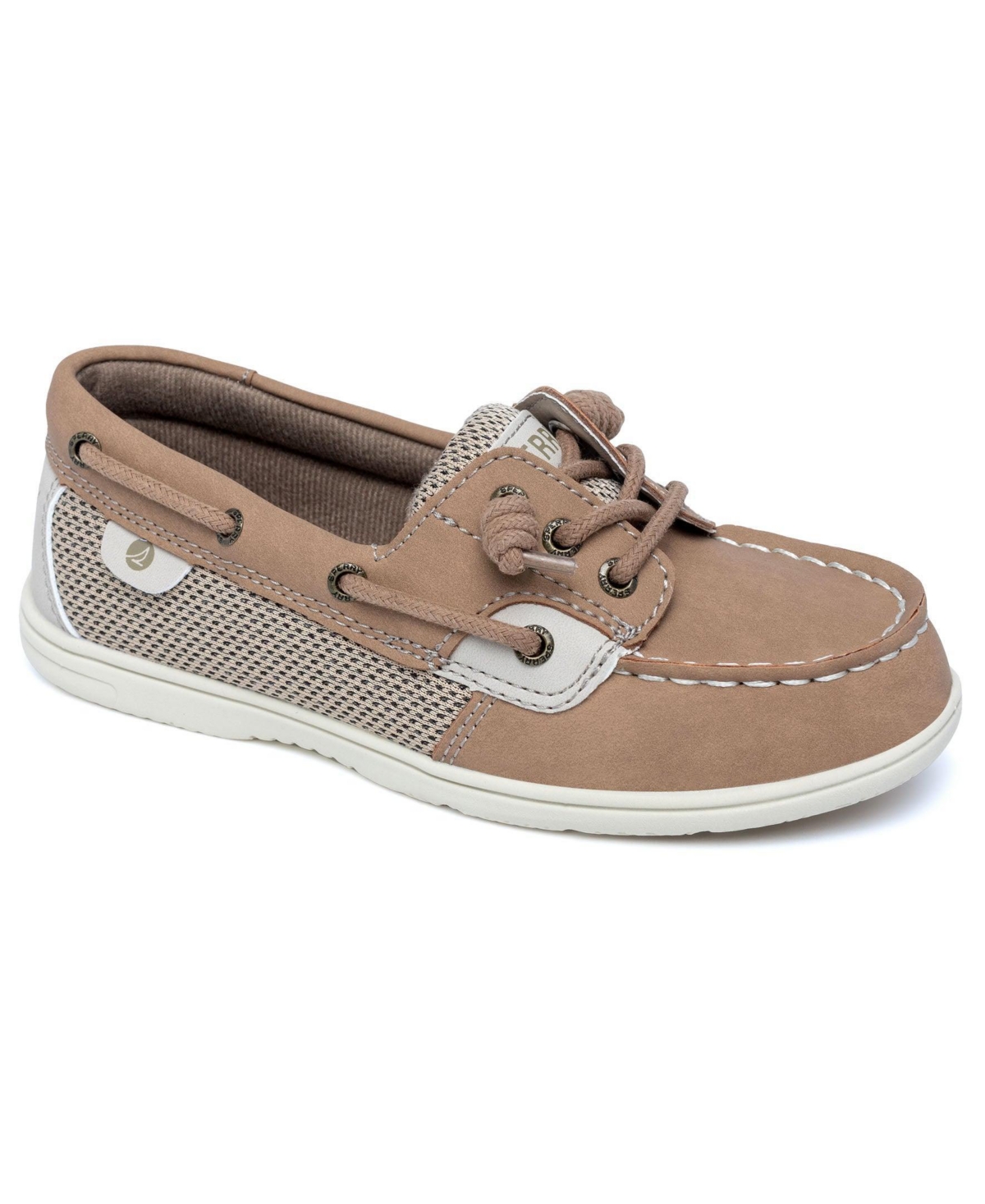 Sperry Girl’s ( 1 to 13.5 ) Shoresider Boat Shoe ) – Linen