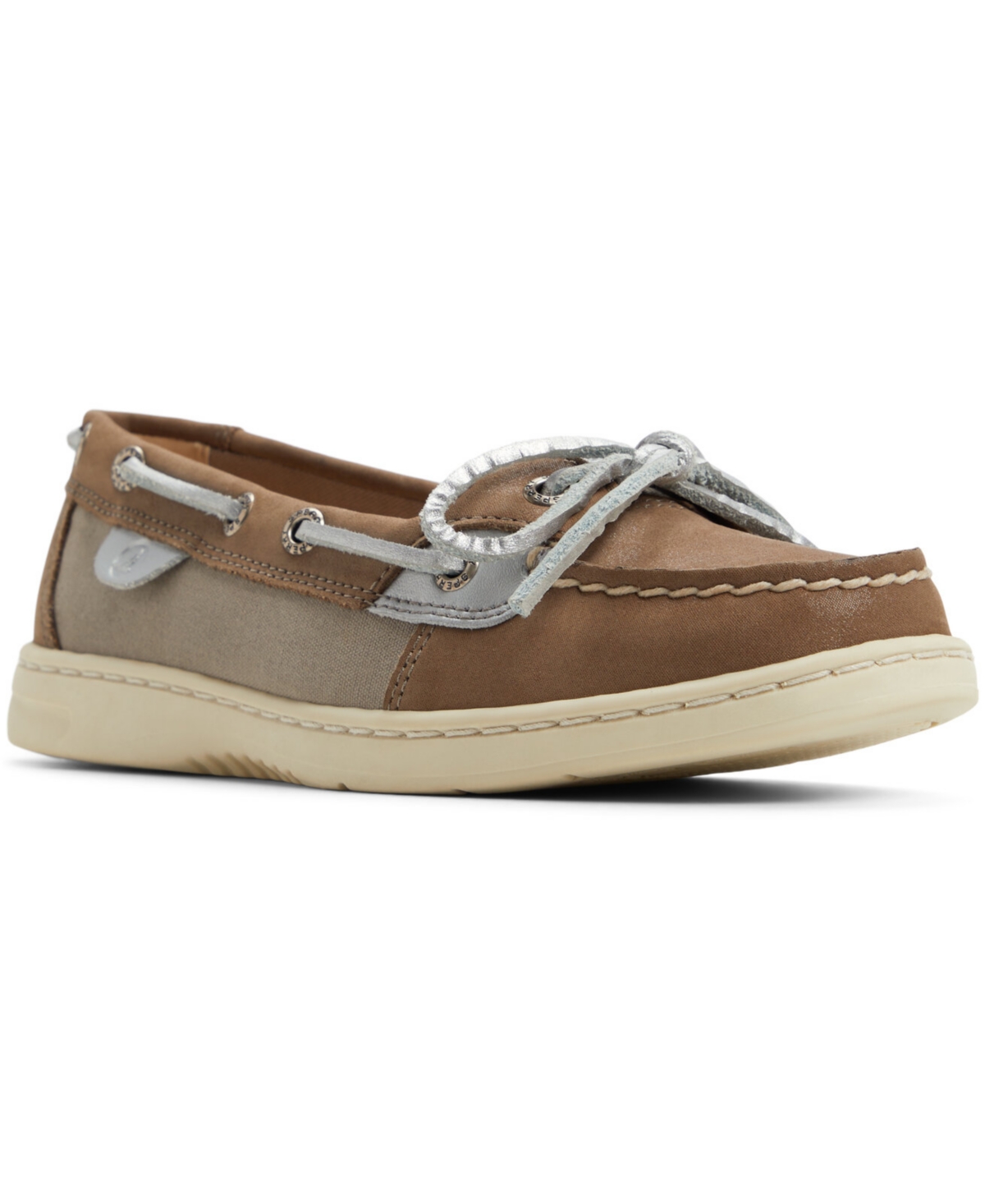 Sperry Women’s Angelfish Boat Shoe, Created for Macy’s – Light Grey Sperry Women’s Angelfish Boat Shoe, Created for Macy’s – Light Grey