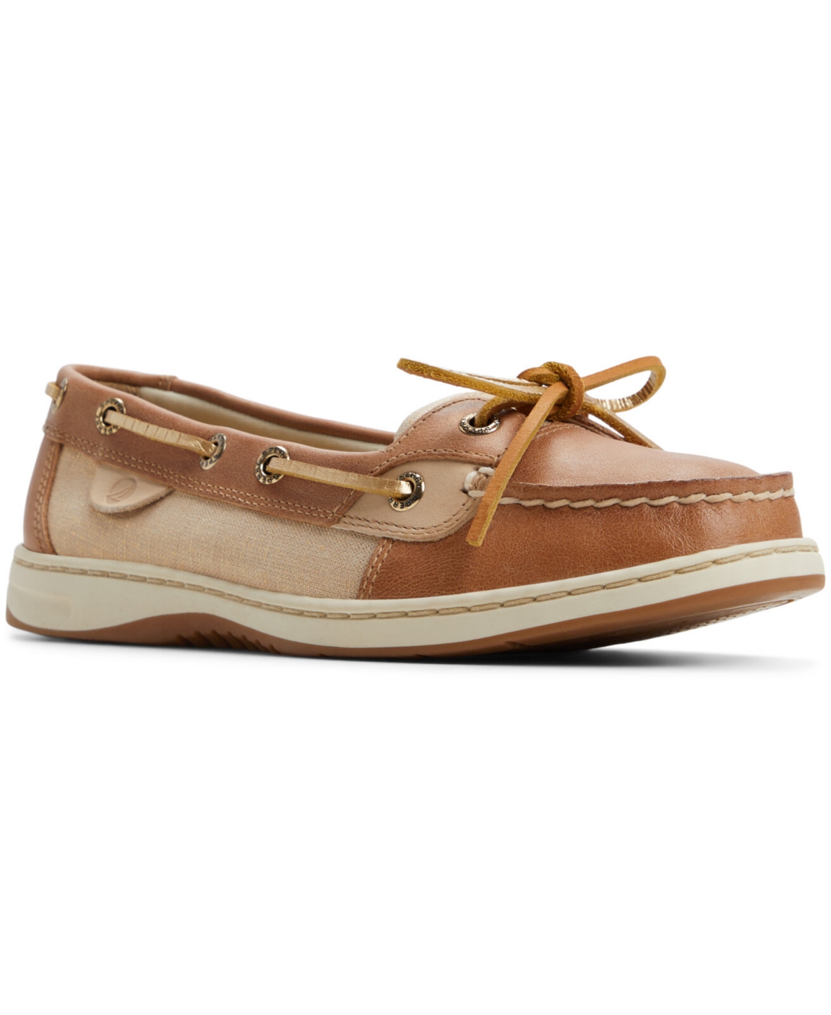 Sperry Women’s Angelfish Boat Shoe, Created for Macy’s – Tan Combo Sperry Women’s Angelfish Boat Shoe, Created for Macy’s – Tan Combo