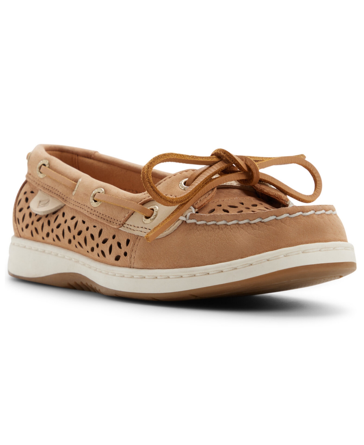 Sperry Women’s Angelfish Round Toe Boat Shoes – Tan Sperry Women’s Angelfish Round Toe Boat Shoes – Tan